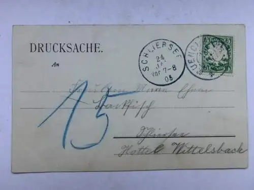 Alte AK München Mehrbildkarte1905 [B1123]