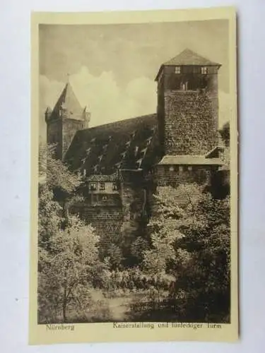 Alte AK Nürnberg Kaiserstallung um 1940 [B1170]