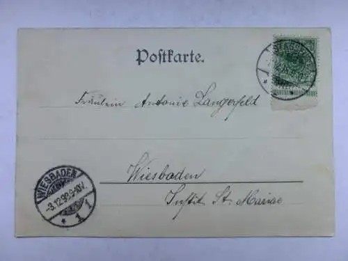 Alte AK Trompeter von Säckingen 1898 [B1200]