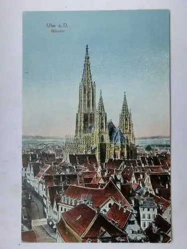 Alte AK Ulm Münster 1943 [B1203]