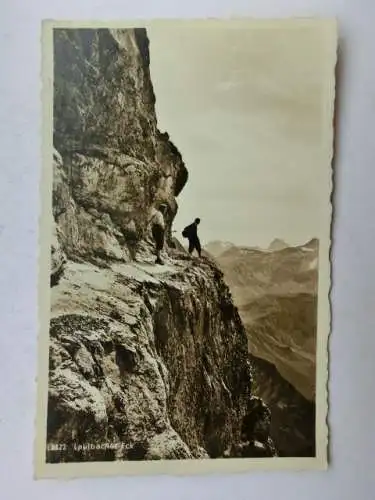 Alte AK Laufbacher Eck Allgäu Hochvogel Bergsteigen [W552]