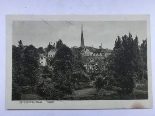 Alte AK Schnepfental Thüringen 1926 [W610]