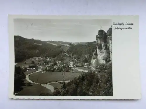 Alte AK Behringersmühle Fränkische Schweiz 1938 [W634]