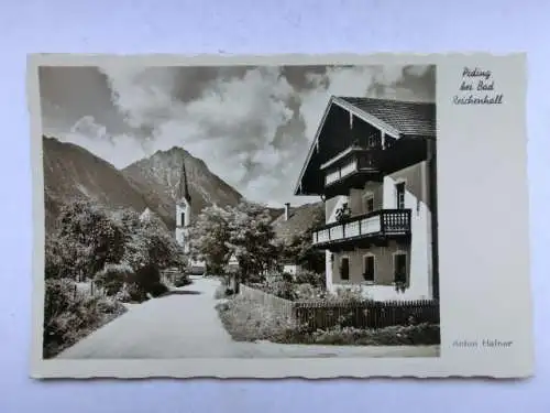 Alte AK Piding Bad Reichenhall 1938 [W650]