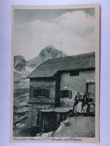 Alte AK Knorrhütte Zugspitze um 1930 [W654]