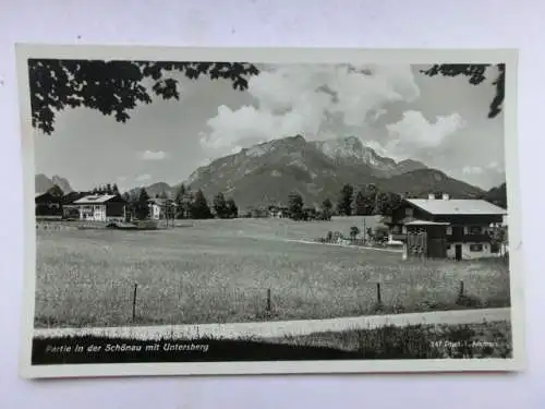 Alte AK Berchtesgaden Schönau Untersberg [W658]