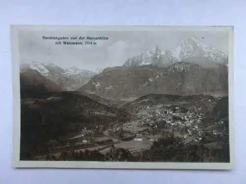 Alte AK Berchtesgaden v. d. Marxenhöhe 1925 [W699]