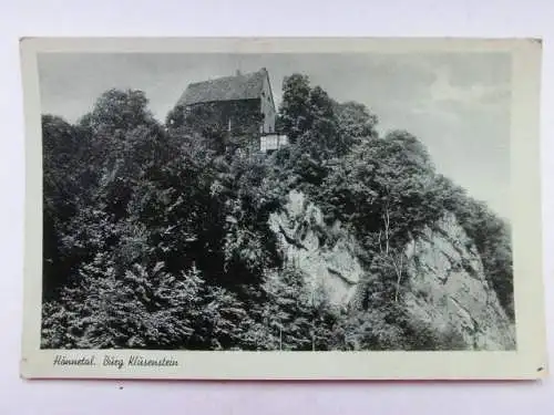 Alte AK Hönnetal Burg Klüsenstein [Z897]