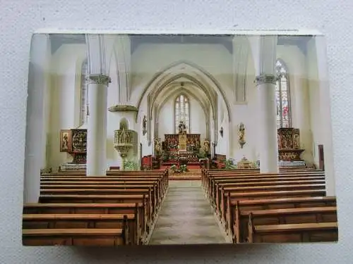 Alte AK Leporello Wolframs Eschenbach Liebfrauenmünster 7,5 x 9,5 [B1258]