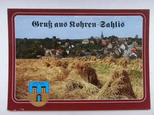 Alte AK Kohren-Sahlis Stadtansicht [Z876]