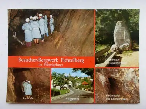 Alte AK Fichtelberg Besucher-Bergwerk [Z955]