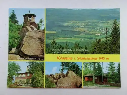 Alte AK Kösseine Fichtelgebirge [Z961]