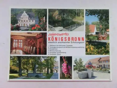 Alte AK Königsbronn Mehrbildkarte [Z985]