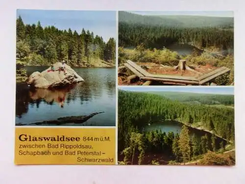 Alte AK Bad Rippoldsau Glaswaldsee [Z1005]