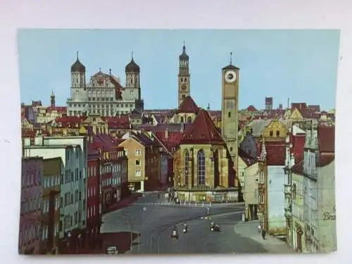 Alte AK Augsburg Jakobskirche Rathaus… [aO1672]