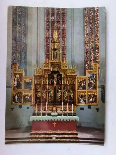 Alte AK Rothenburg Tauber St. Jakob Altar [aO1679]