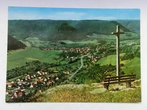 Alte AK Bad Ditzenbach Gipfelkreuz [aO1711]