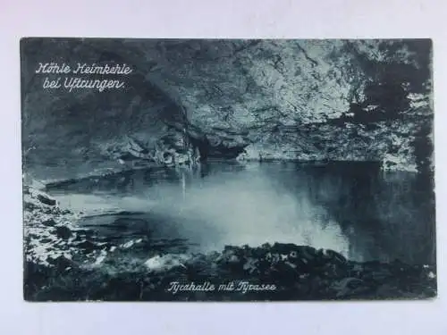 Alte AK Uftrungen Höhle Heimkehle 1925 [R508]