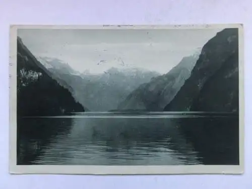 Alte AK Berchtesgaden Königssee 1927 [R513]