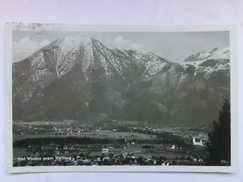 Alte AK Bad Wiessee gegen Wallburg 1930 [R519]
