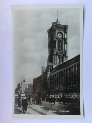 Alte AK Berlin Rathaus (m. Knick) [R520]