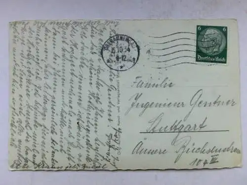 Alte AK Schloß Linderhof 1934 [R533]