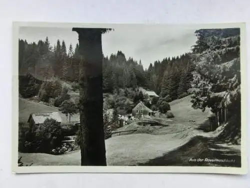 Alte AK Schwarzwald Ravennaschlucht um 1940 [R546]