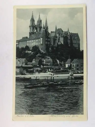 Alte AK Meißen Albrechtsburg 1929 [R551]