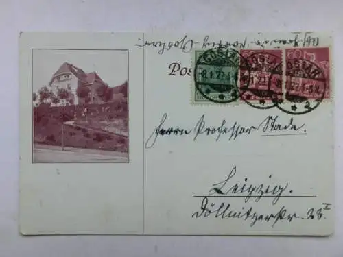 Alte AK Postkarte Goslar ??? 1922 [R661]