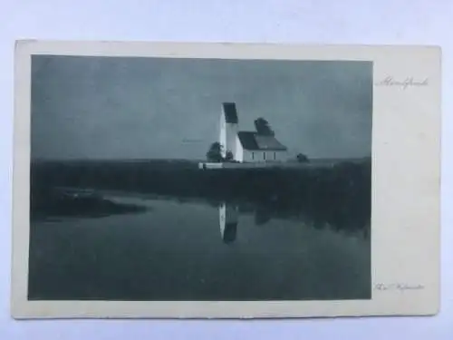 Alte AK Fotokarte Kirche TH. u. O. Hofmeister [R667]