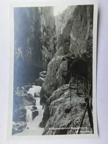 Alte AK Garmisch Partenkirchen Höllentalklamm [R673]