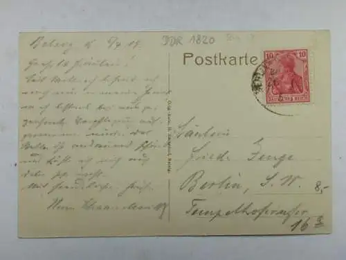 Alte AK Belzig St. Marien Kirche 1919 [R686]