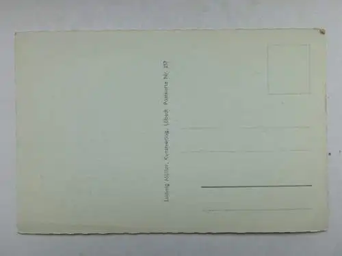 Alte AK Lübeck Marienkirche um 1930 [R704]
