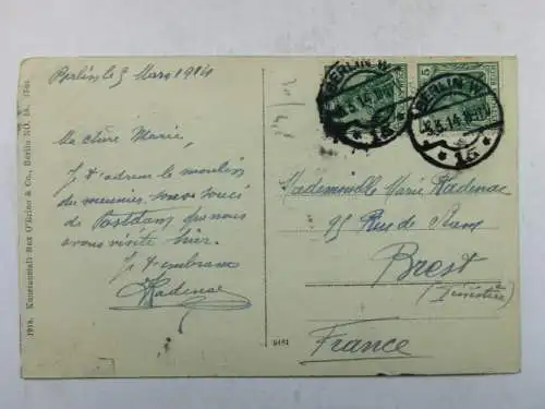 Alte AK Potsdam Windmühle Sanssouci 1914 [R572]