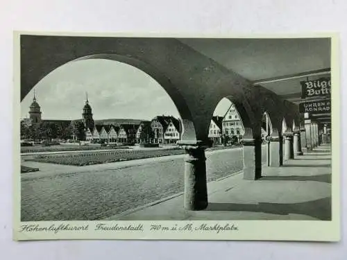 Alte AK Freudenstadt Marktplatz Schwarzwald [R579]