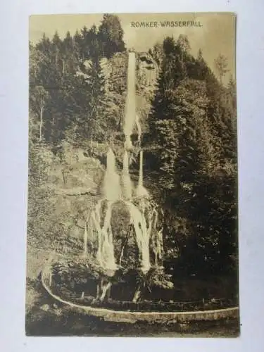 Alte AK Romker Wasserfall Harz um 1920 [R608]