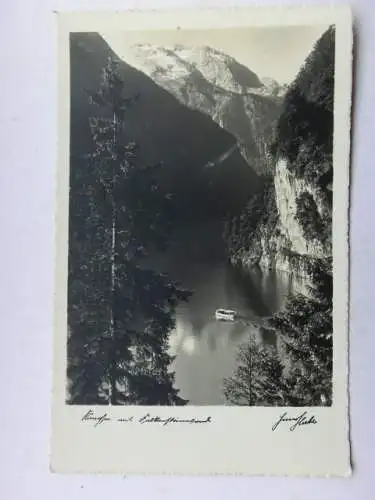 Alte AK Berchtesgaden Königsee 1932 [R613]