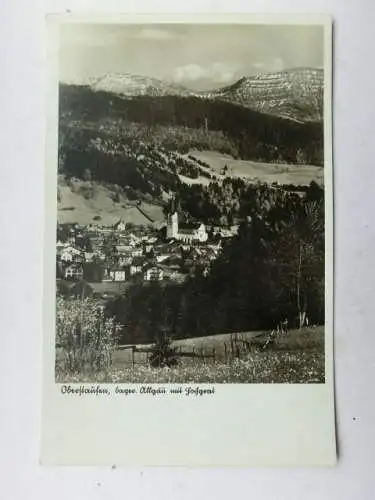 Alte AK Oberstaufen Allgäu um 1935 [R626]