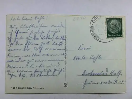 Alte AK Oberstaufen Allgäu um 1935 [R626]