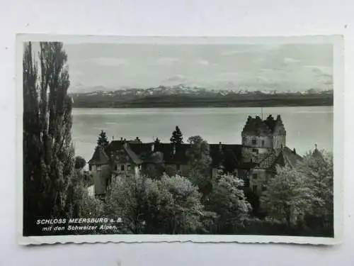 Alte AK Schloß Meersburg Bodensee [R638]