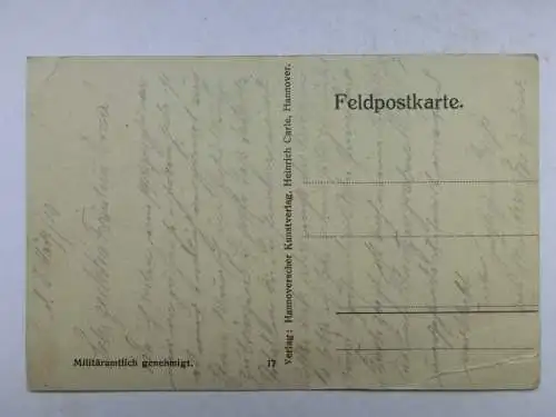 Alte AK WK I Befestige Ferme Schützengraben [R414]