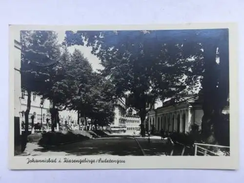 Alte AK Johannisbad Sudetengau Riesengebirge 1942 [R426]