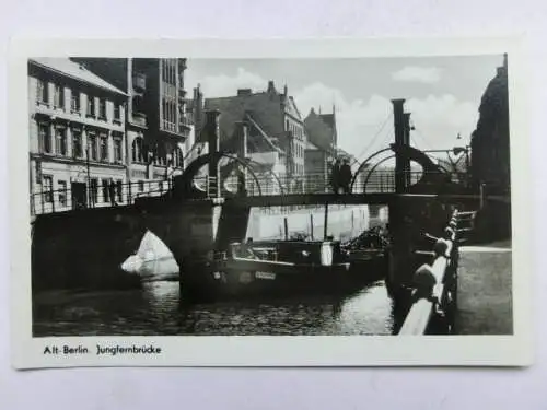 Alte AK Berlin Jungfernbrücke [R437]