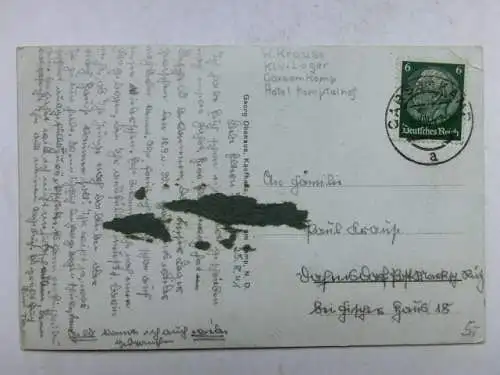 Alte AK Gars am Kamp (m. Knicken) 1941 [R440]