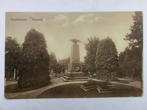 Alte AK Saarbrücken Ehrental 1913 [R443]