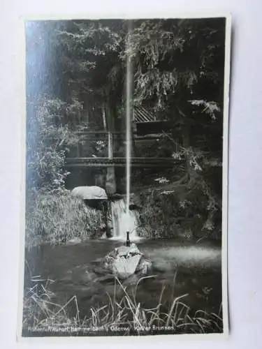 Alte AK Hammelbach Kalter Brunnen 1937 [R444]