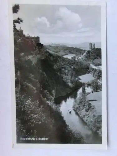 Alte AK Rudelsburg und Saaleck [R479]