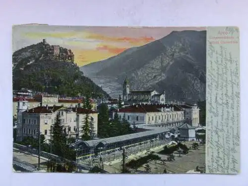 Alte AK Arco Hotel Germania 1904 [R481]