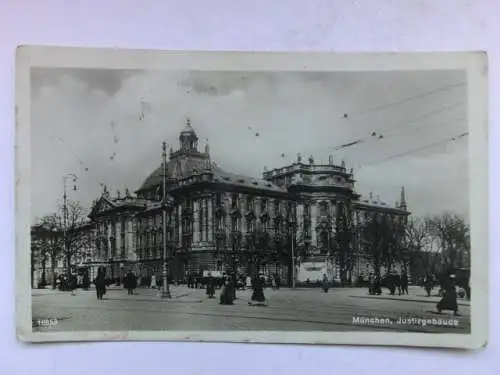 Alte AK München Justizgebäude 1927 [R507]