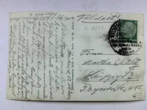 Alte AK Storkow Mark (knitterig) 1941 [R542]